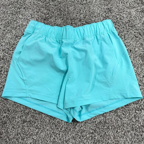 Columbia Pants - Women's Columbia Aqua Light Blue 3" Inseam, Size Large (L)